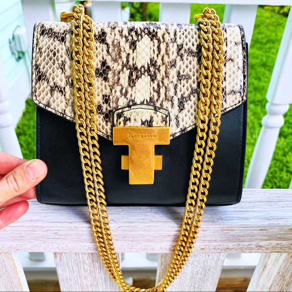 Tory Burch Juliette Exotic Mini Bag EUC - Picture 5 of 16